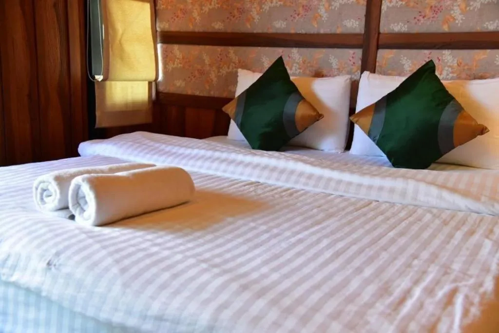 Bed in Dusit Talai Resort