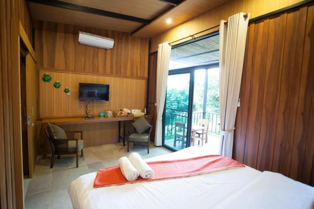 Bed in Dusit Talai Resort