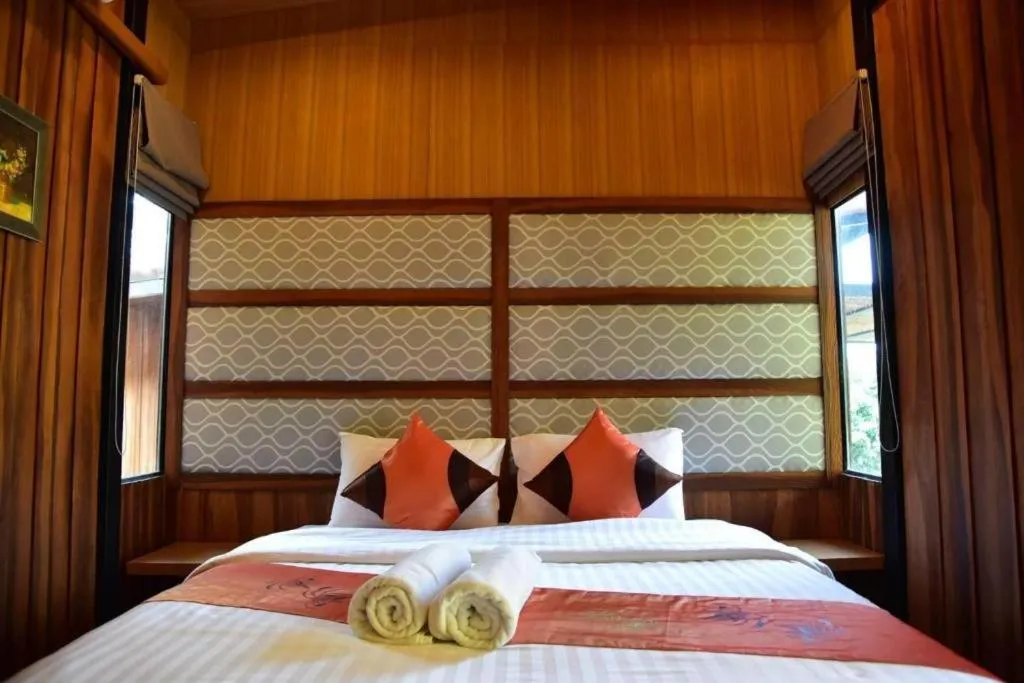 Bed in Dusit Talai Resort
