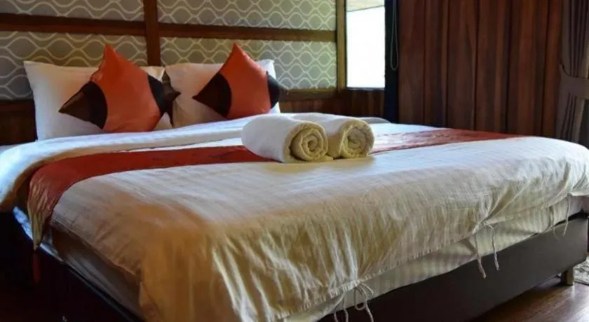 Bed in Dusit Talai Resort
