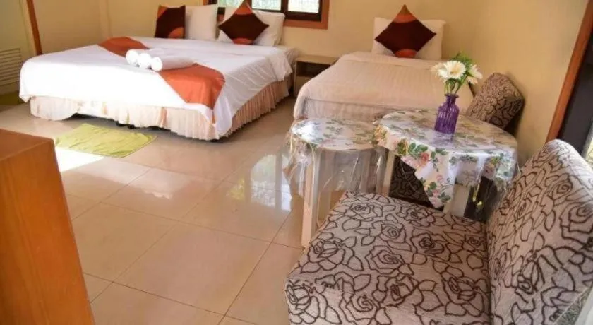 Bed in Dusit Talai Resort