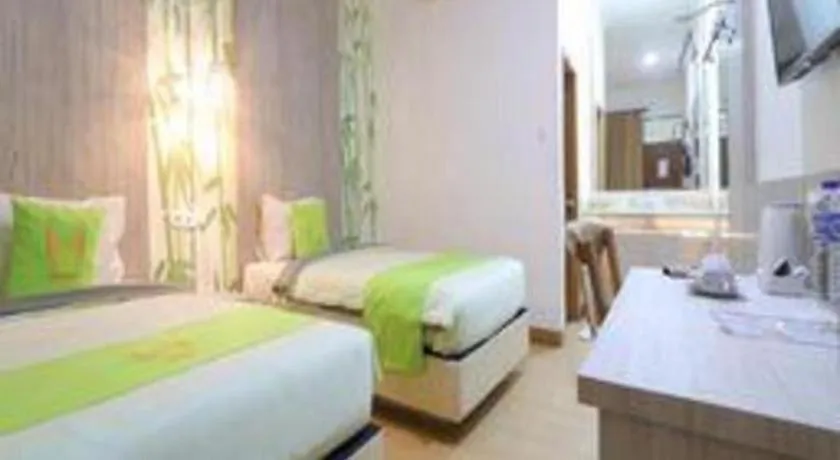 Bed in Hotel Huswah Airport