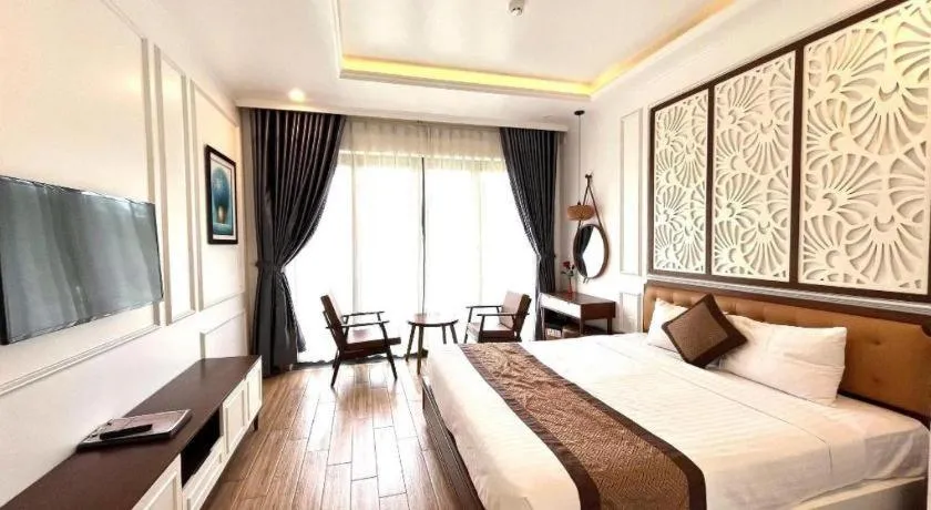 Bed in Doan Gia Resort