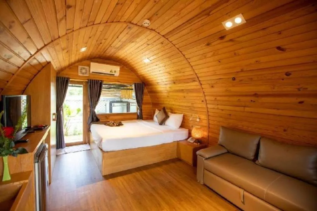 Bed in Doan Gia Resort