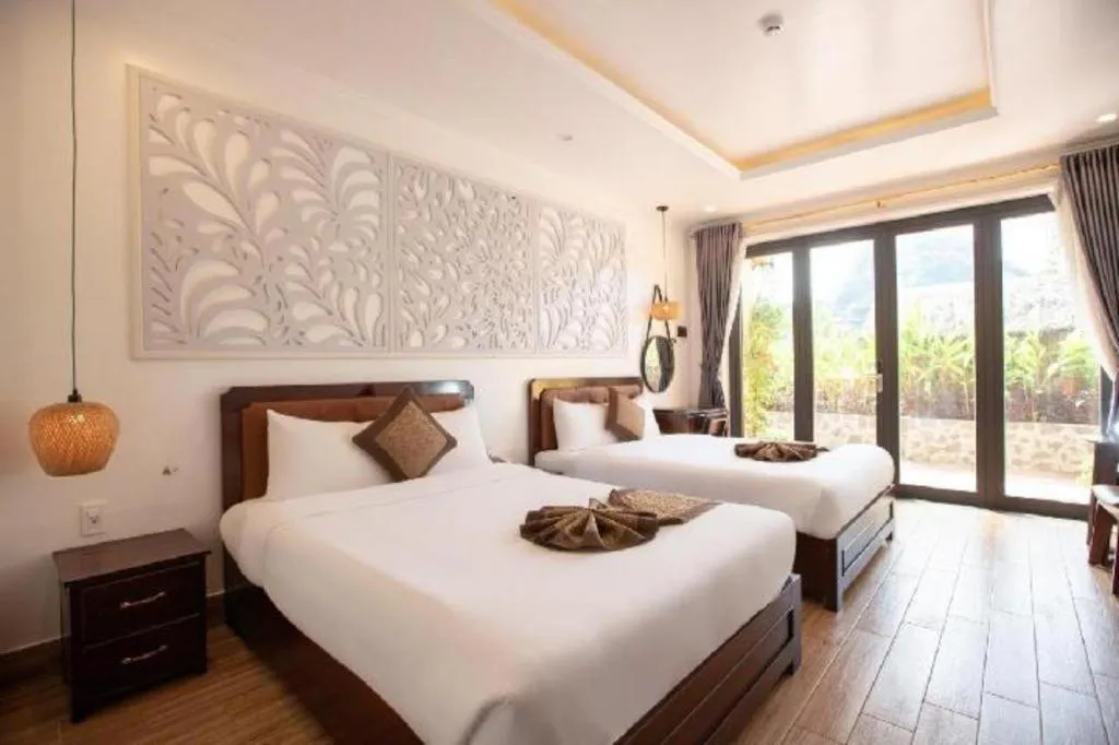 Bed in Doan Gia Resort