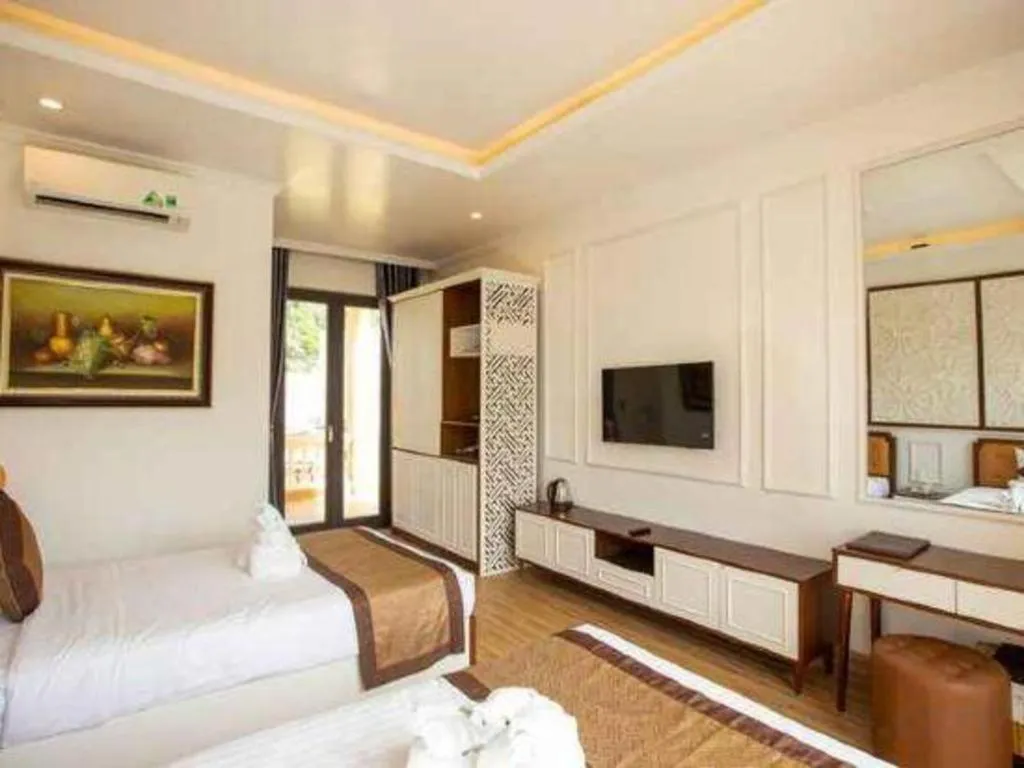 Bed in Doan Gia Resort