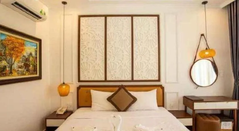 Bed in Doan Gia Resort