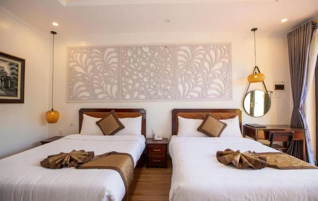 Bed in Doan Gia Resort