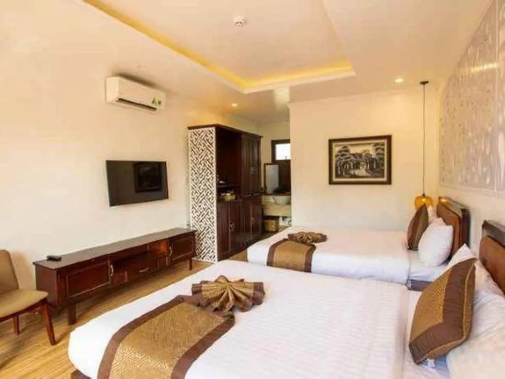 Bed in Doan Gia Resort