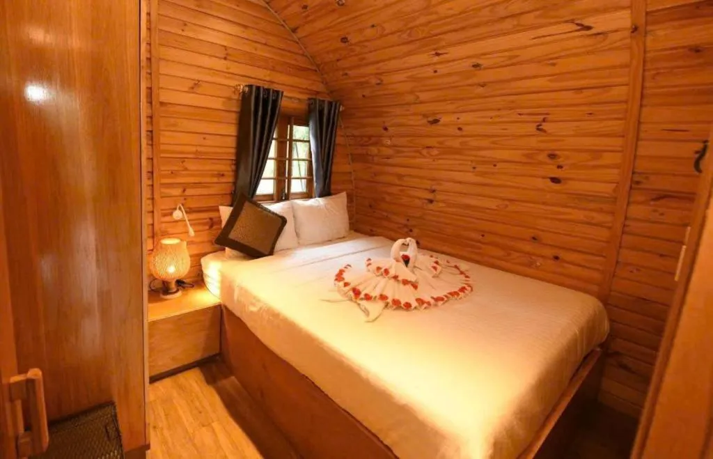 Bed in Doan Gia Resort