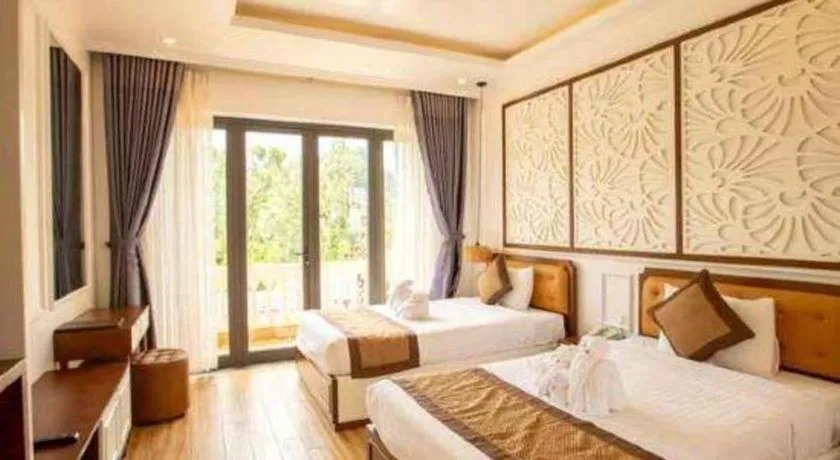 Bed in Doan Gia Resort