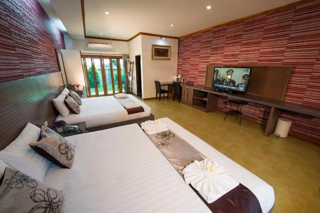 Bed in 111 Resort and Spa