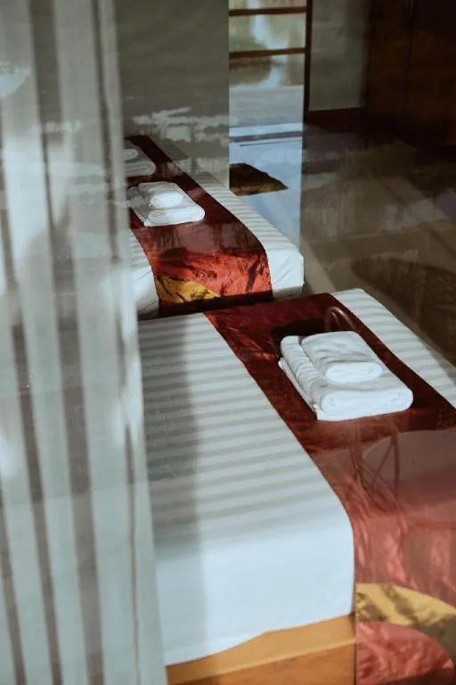 Bed in 111 Resort and Spa