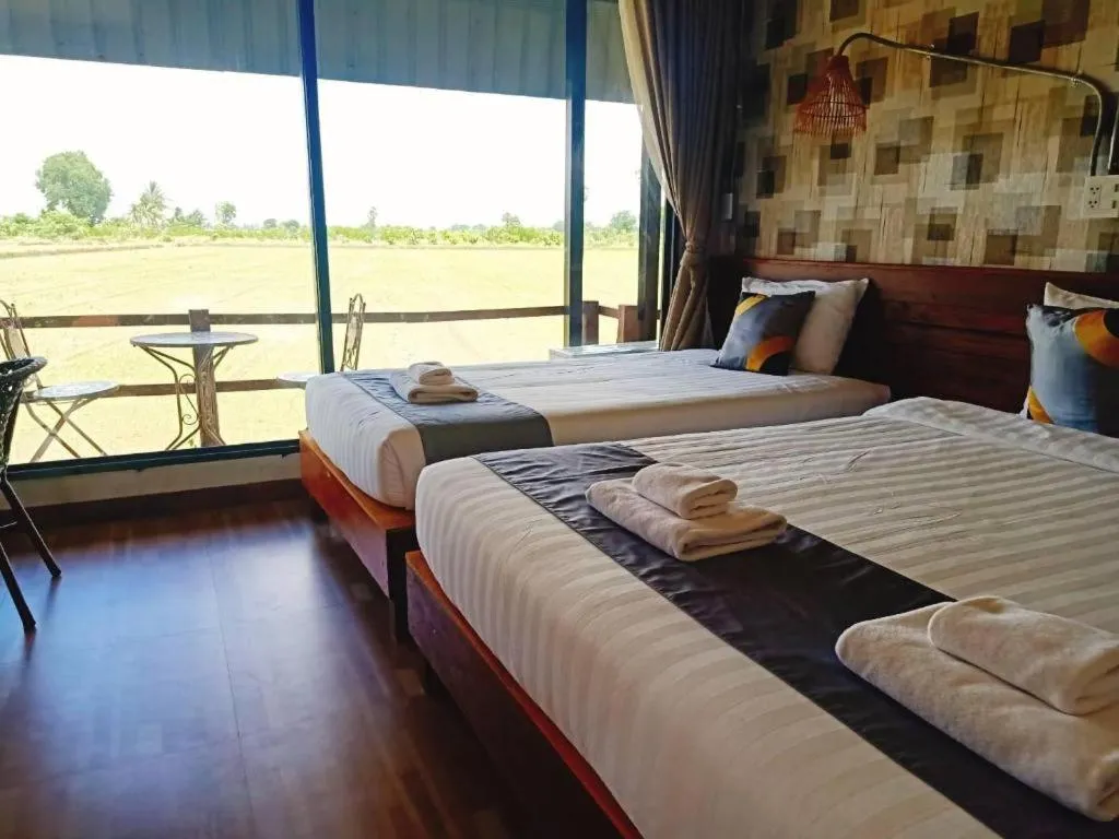 Bed in 111 Resort and Spa