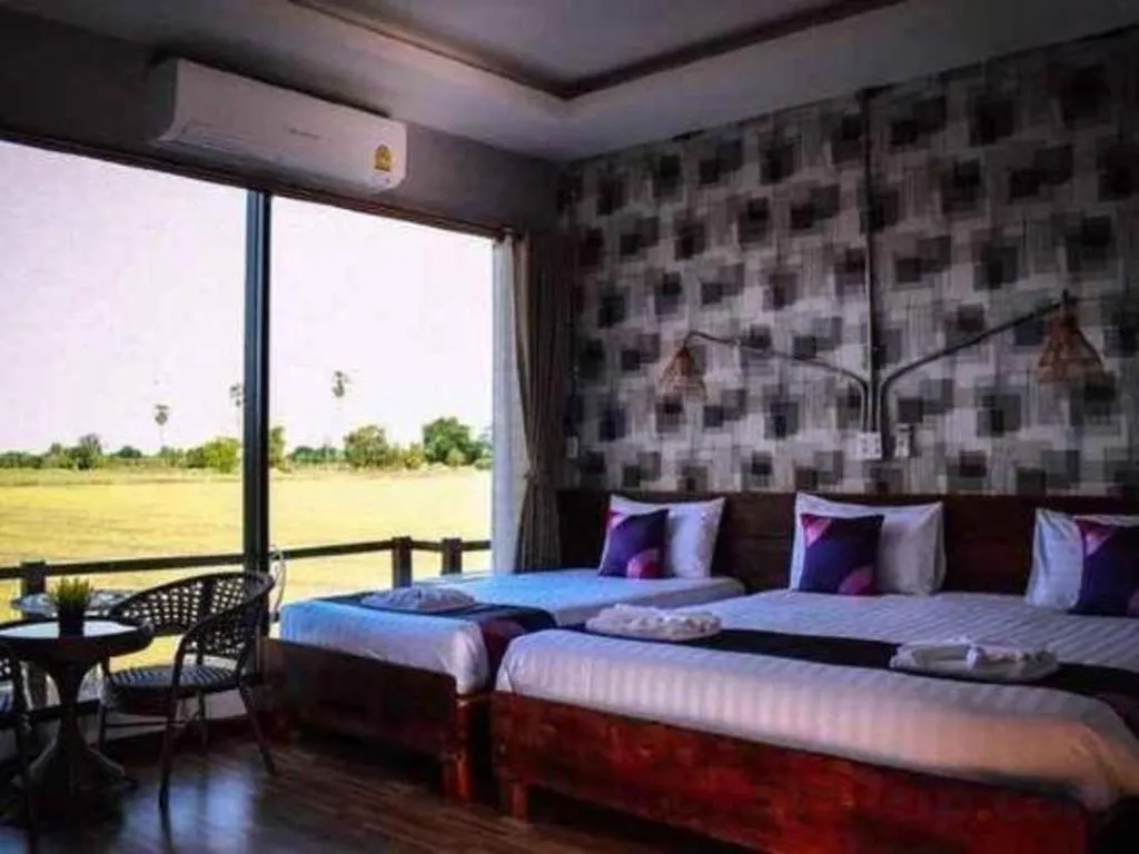 Bed in 111 Resort and Spa