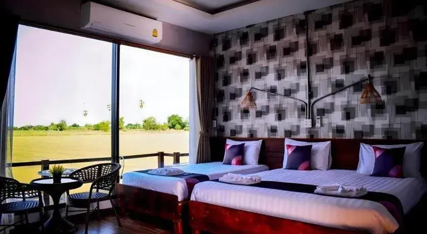 Bed in 111 Resort and Spa Bed in 111 Resort and Spa