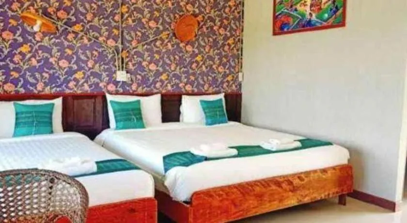 Bed in 111 Resort and Spa