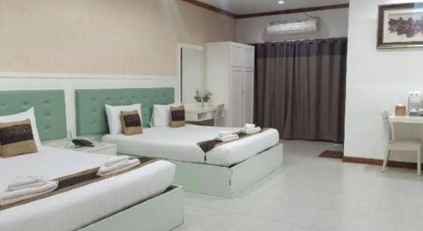 Bed in 111 Resort and Spa