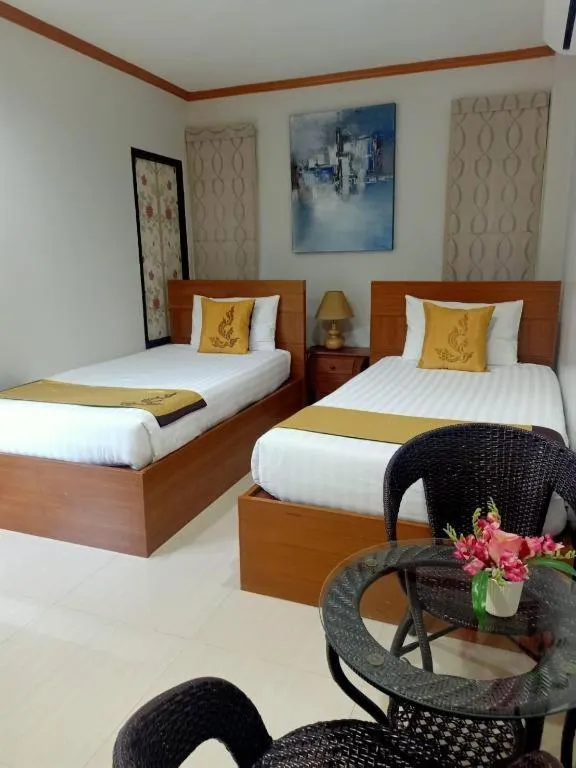 Bed in 111 Resort and Spa