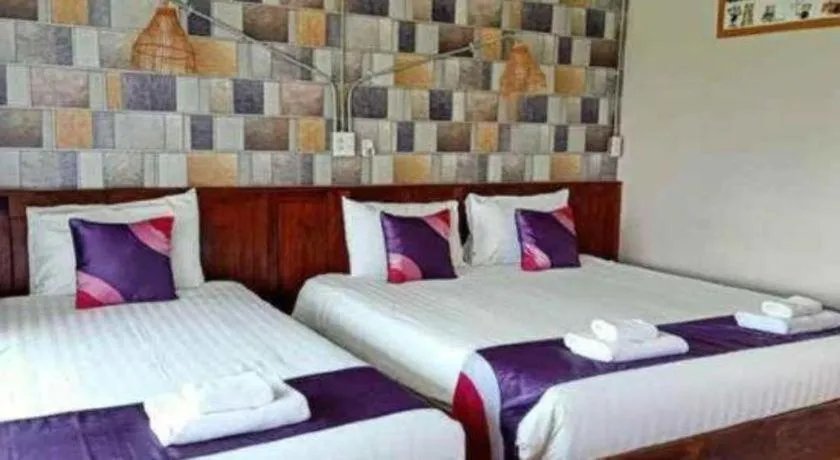 Bed in 111 Resort and Spa