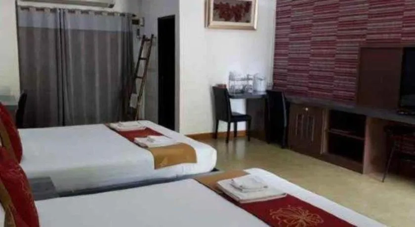 Bed in 111 Resort and Spa