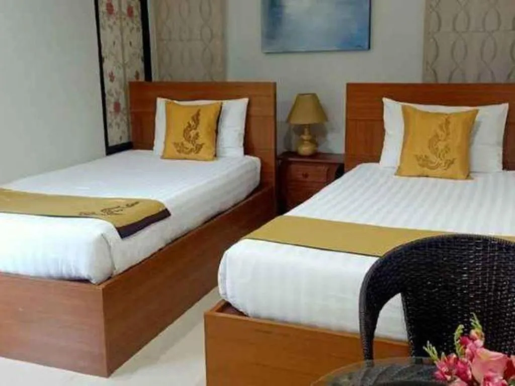 Bed in 111 Resort and Spa