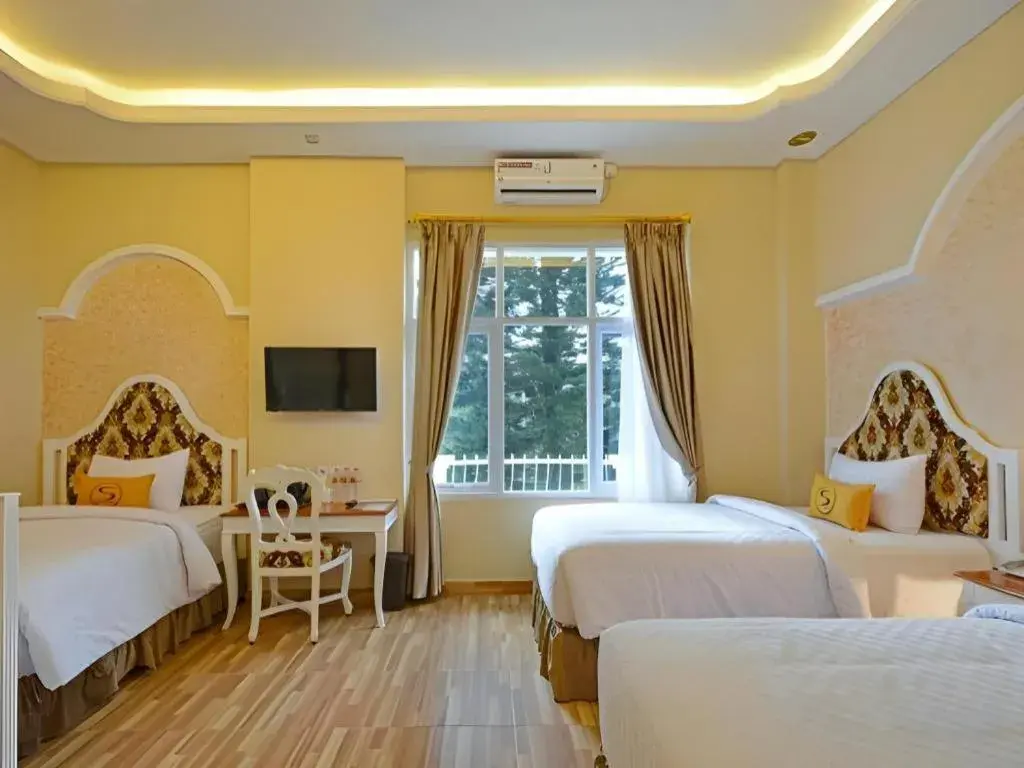 Bed in Sahira Hotel Pakuan Bed in Sahira Hotel Pakuan