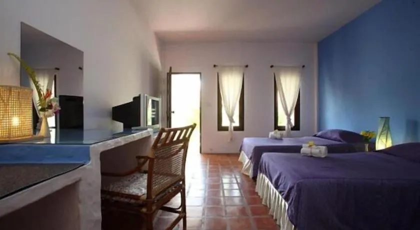 Bed in Baan Chuengkao Resort