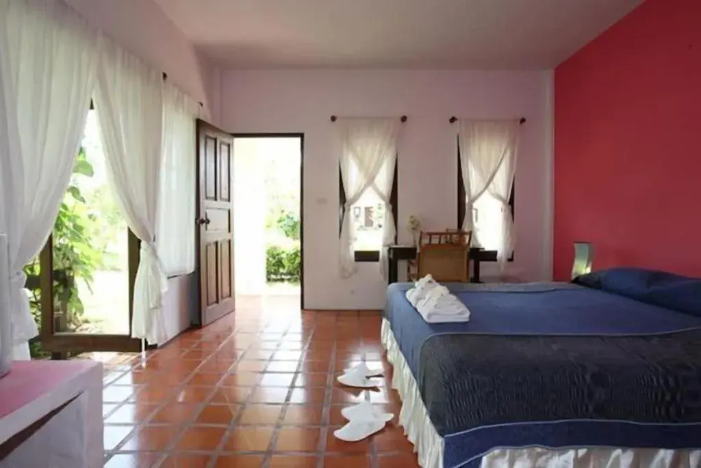 Bed in Baan Chuengkao Resort Bed in Baan Chuengkao Resort