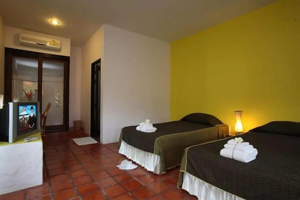 Bed in Baan Chuengkao Resort