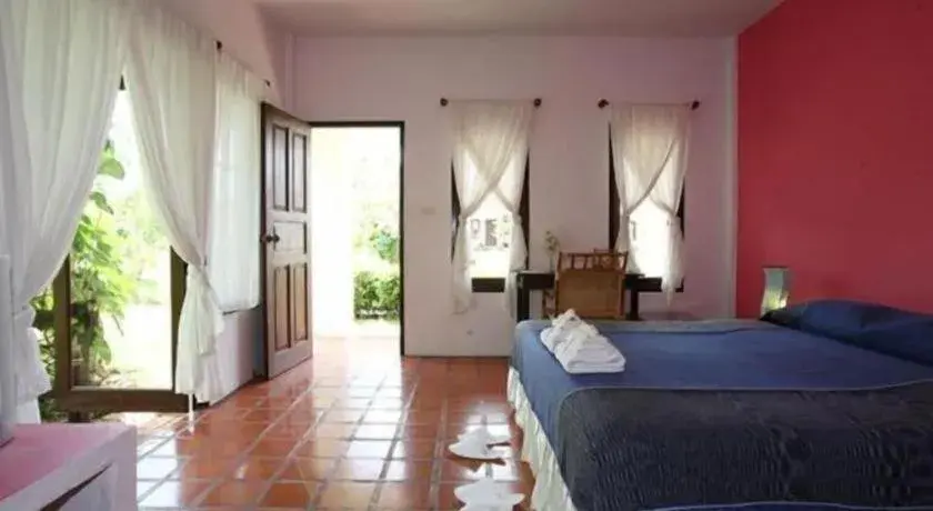 Bed in Baan Chuengkao Resort Bed in Baan Chuengkao Resort