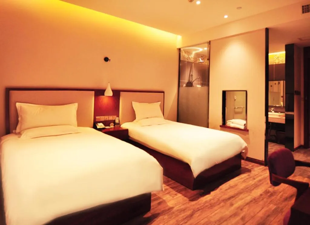 Bed in Hangzhou Berman Hotel