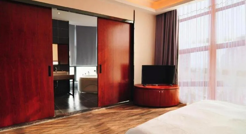 Bed in Hangzhou Berman Hotel