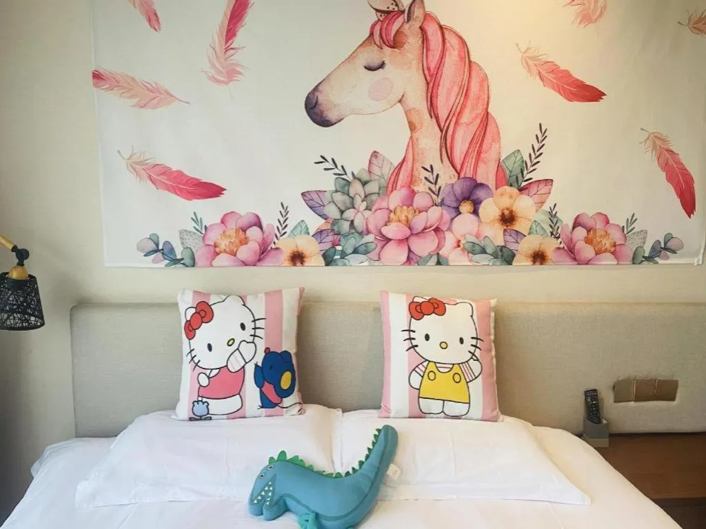 Bed in Hangzhou Berman Hotel