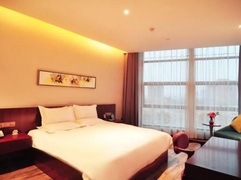 Bed in Hangzhou Berman Hotel