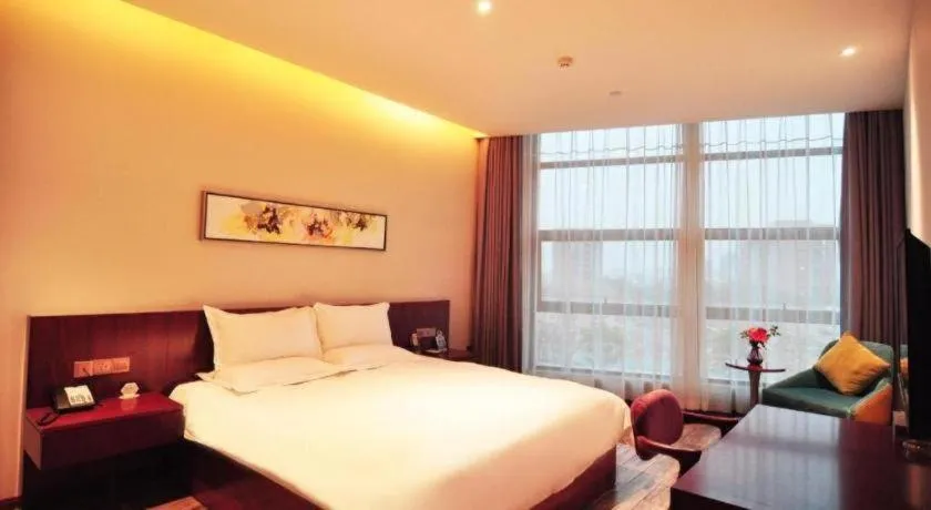 Bed in Hangzhou Berman Hotel