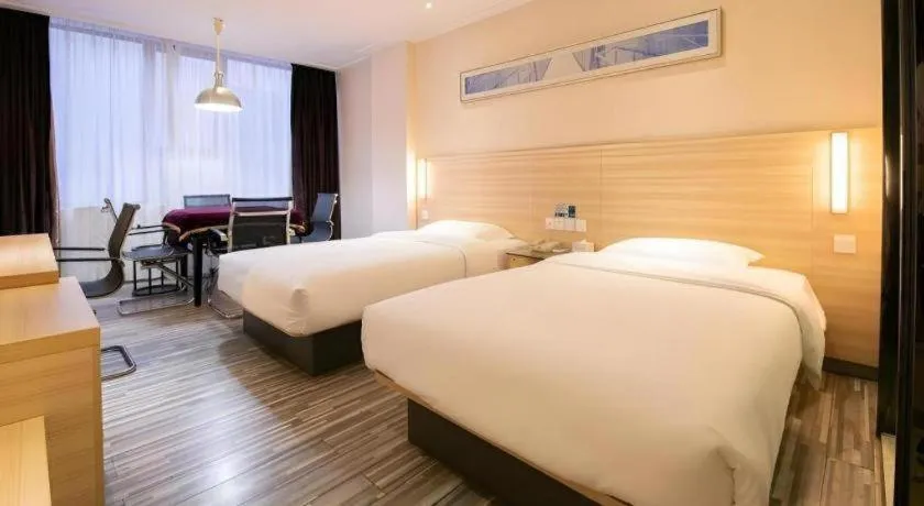 Bed in City Comfort Inn Changsha Tangshuili Fuyou