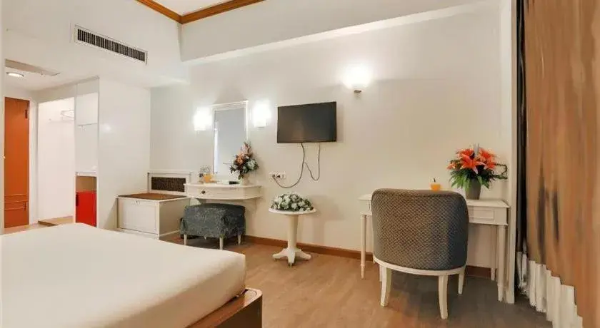 Bed in Wangtai Hotel Bed in Wangtai Hotel