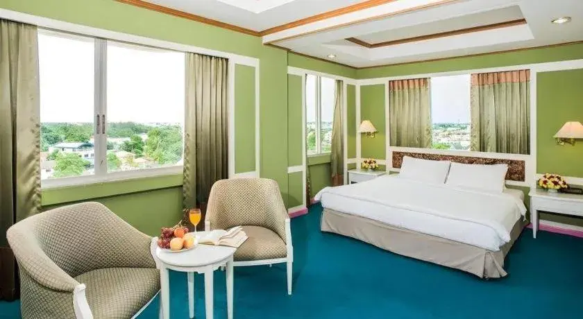 Bed in Wangtai Hotel Bed in Wangtai Hotel