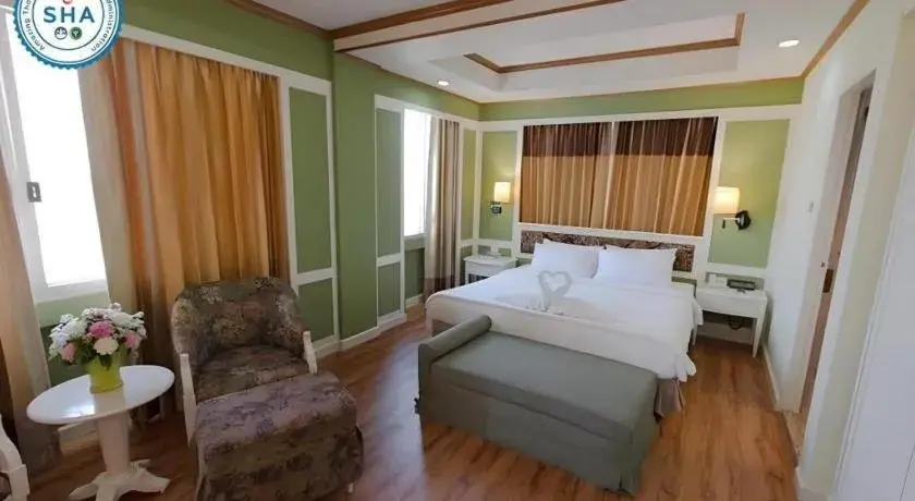 Bed in Wangtai Hotel Bed in Wangtai Hotel