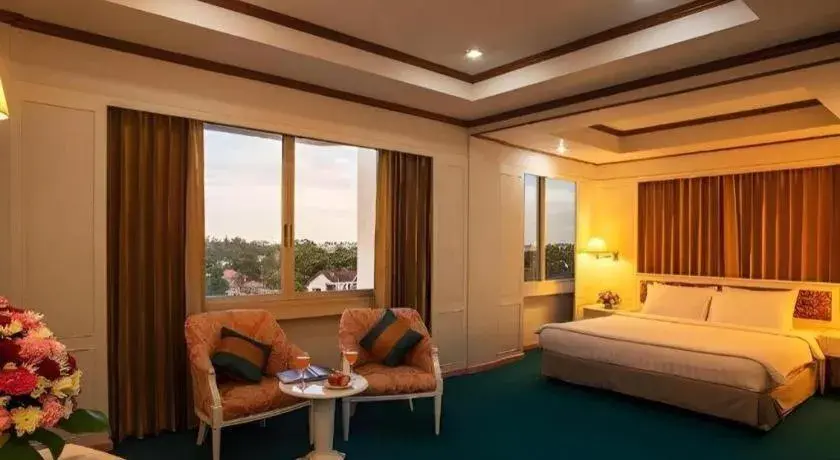 Bed in Wangtai Hotel Bed in Wangtai Hotel