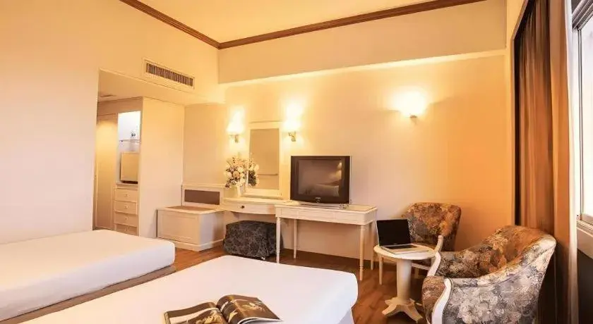 Bed in Wangtai Hotel Bed in Wangtai Hotel