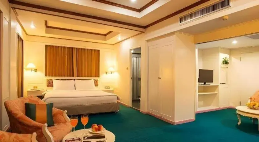 Bed in Wangtai Hotel Bed in Wangtai Hotel