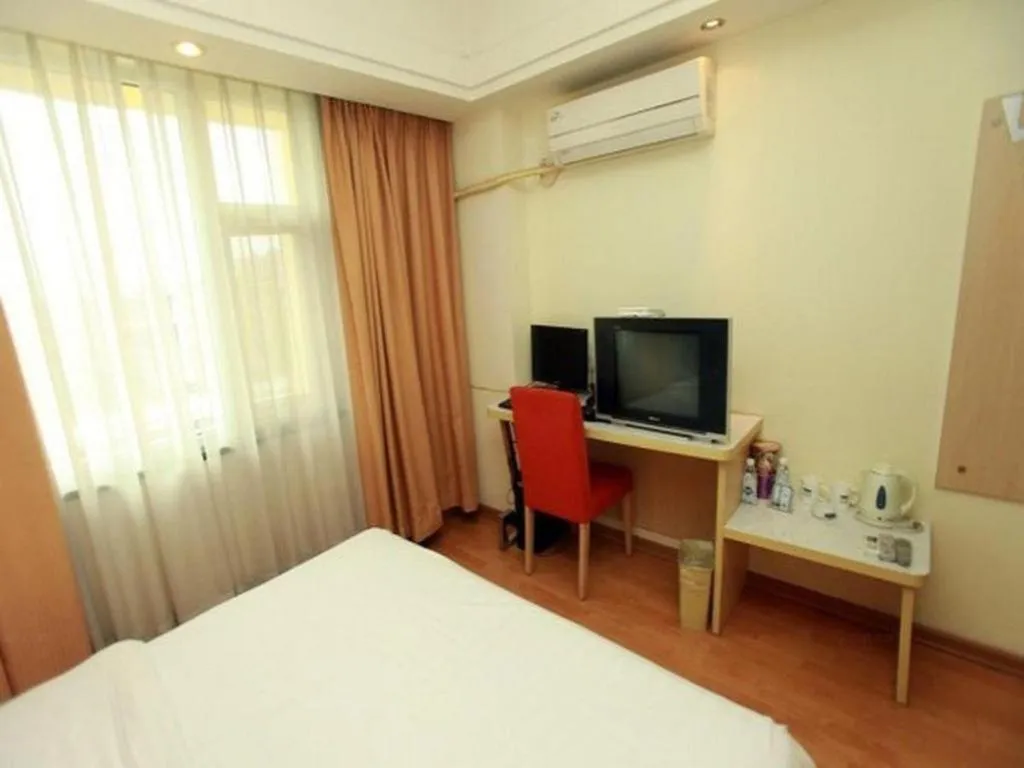 Bed in Anyi 158 Hotel Fuqin