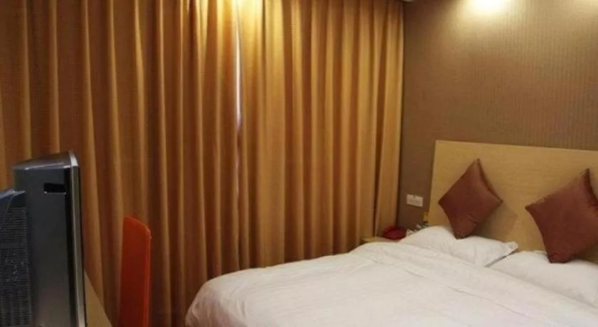 Bed in Anyi 158 Hotel Fuqin