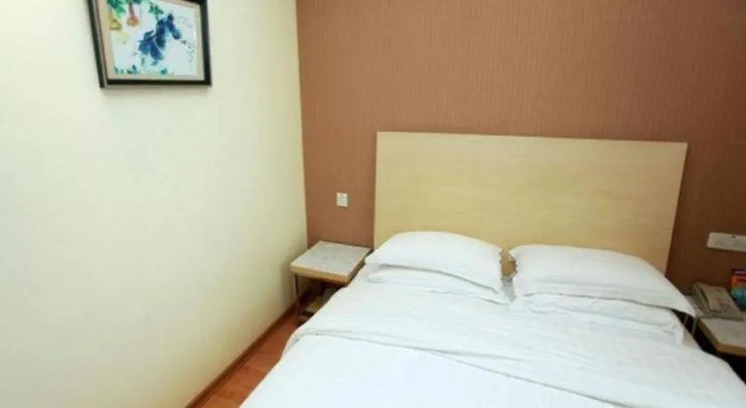 Bed in Anyi 158 Hotel Fuqin