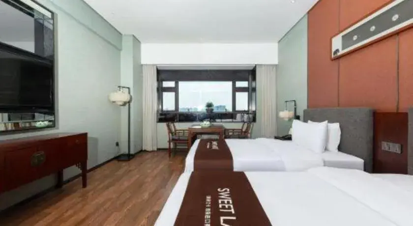 Bed in Rezen Hotel Pasonda Junyu Bed in Rezen Hotel Pasonda Junyu