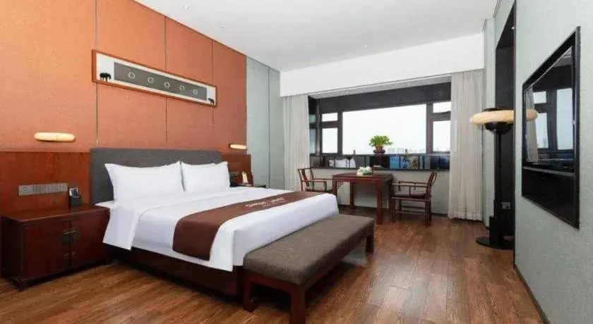 Bed in Rezen Hotel Pasonda Junyu Bed in Rezen Hotel Pasonda Junyu