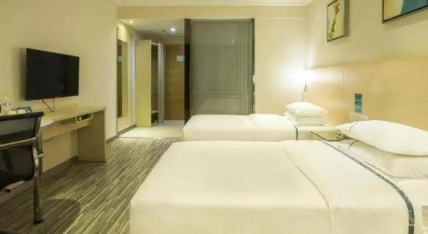 Bed in City Comfort Inn Baise Uprising Memorial Park Laiyu