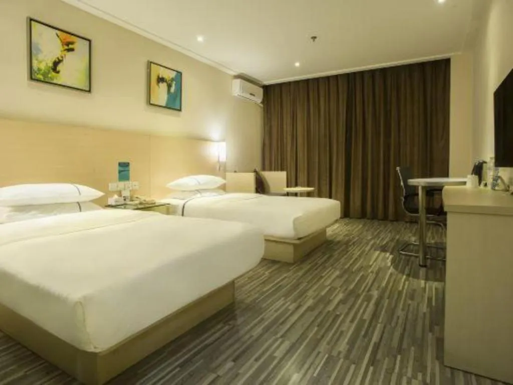 Bed in City Comfort Inn Baise Uprising Memorial Park Laiyu